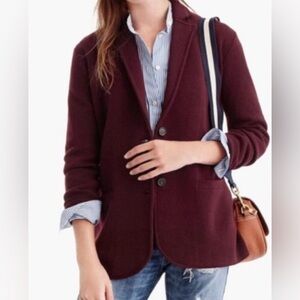 J. Crew merino wool sweater jacket